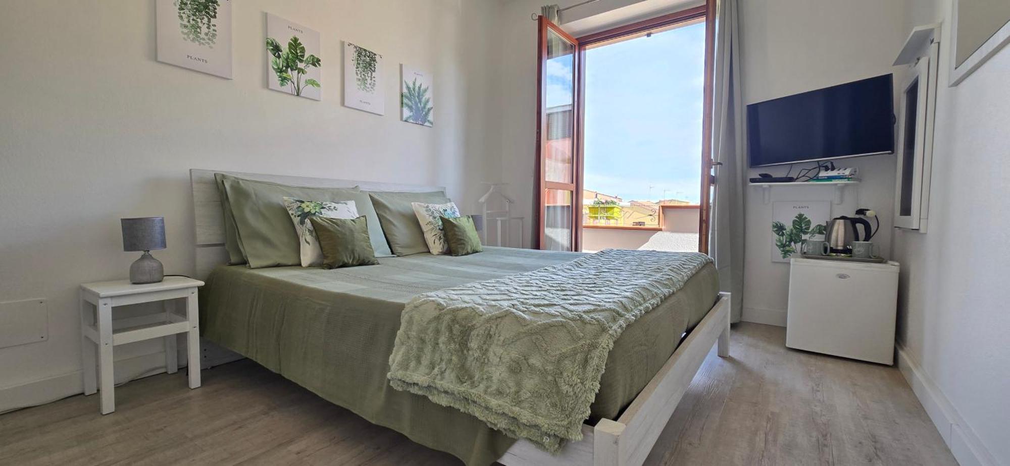 Ferienwohnung Casa Rosy - Stanza Privata Con Bagno Esclusivo E Parcheggio Gratuito Porto Torres Exterior foto